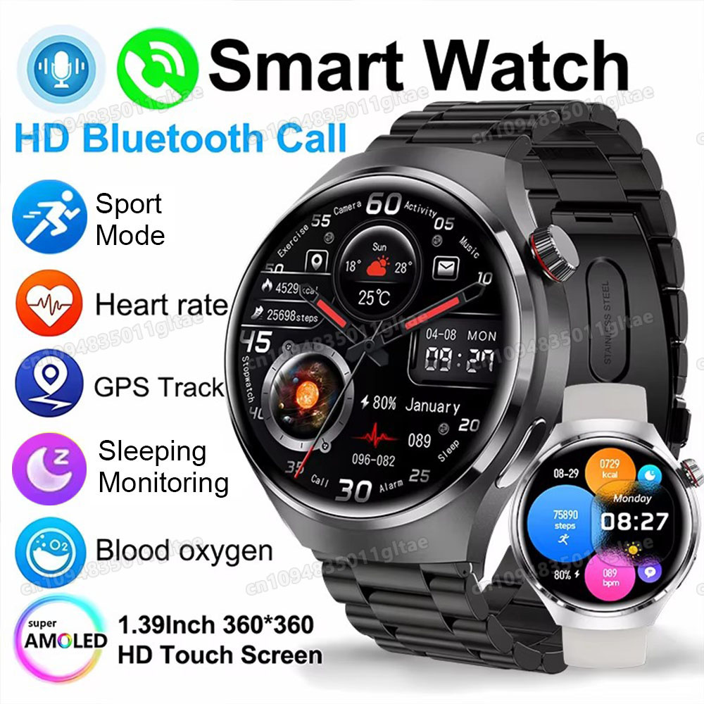 Phase Esports & Gaming Festival - 2026 Nieuwe Smartwatch Heren AMOLED HD