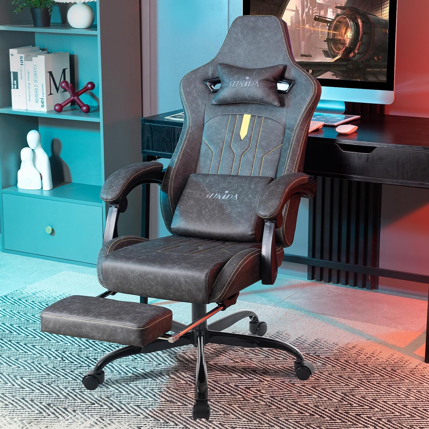 Gamingstoel met voetsteun, erg - Video Gaming & Esports Usd Acc recensie en prijs